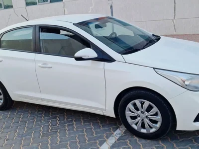 2019 Hyundai Accent Other 4 Cylinder Petrol Engine White Grey Sedan GCC Specs