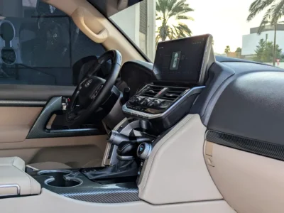 2014 Toyota Land Cruiser GXR TOP 6 Cylinders Petrol Engine White Beige SUV