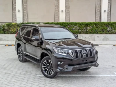 2018 Toyota Prado TXL 6 Cylinders Petrol Engine Black Beige SUV GCC Specs