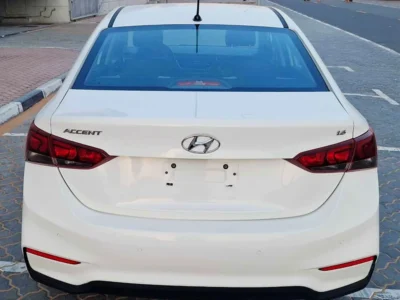 2019 Hyundai Accent Other 4 Cylinder Petrol Engine White Grey Sedan GCC Specs