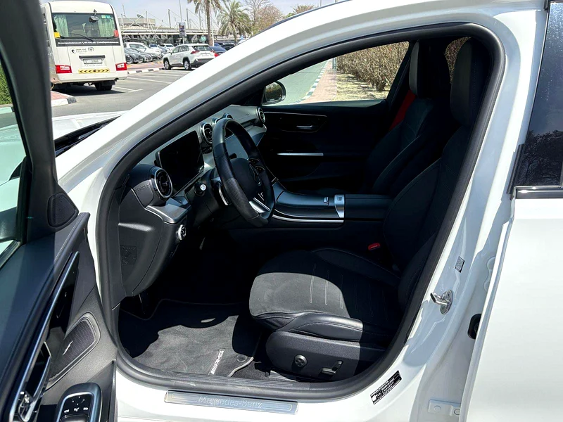 2022 Mercedes-Benz C-Class C300 Sport 4 Cylinder Petrol Engine White Black Sedan