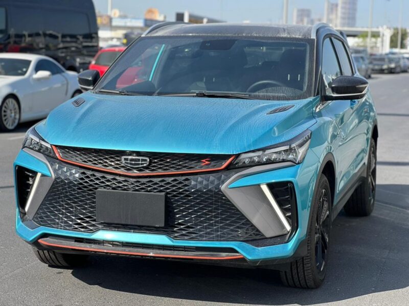 2025 GEELY COOLRAY GF 1.5 Liter 4 Cylinders Turbo Petrol Blue Black SUV
