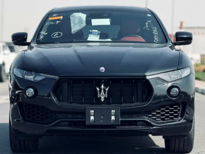 2017 Maserati Levante S 6 Cylinder Petrol Engine Black Red SUV CLEAN TITLE