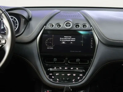 2022 Aston Martin DBX 550 4.0L twin-turbo V8 Engine Green Black SUV