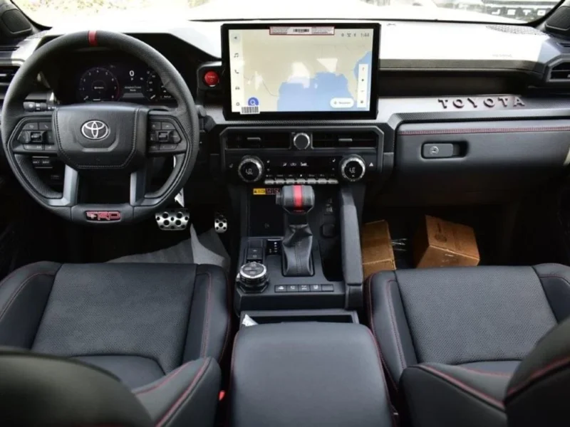 2025 Toyota Tacoma TRD PRO 2.4L HYBRID I-FORCE MAX TOP LINE White Black