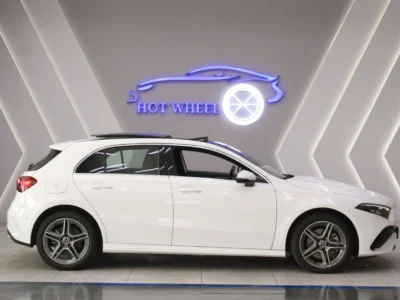 2023 Mercedes-Benz A 250 1.3L Inline-4 Turbo + Electric Motor White Black Hatchback