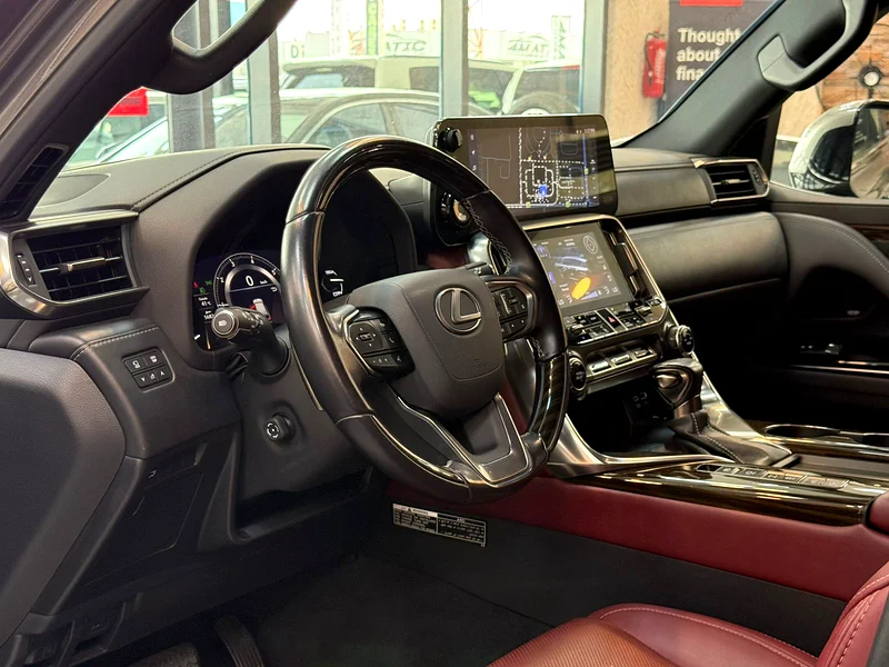 2022 Lexus LX-Series LX 600 Signature 6 Cylinder Petrol Engine Grey Red SUV