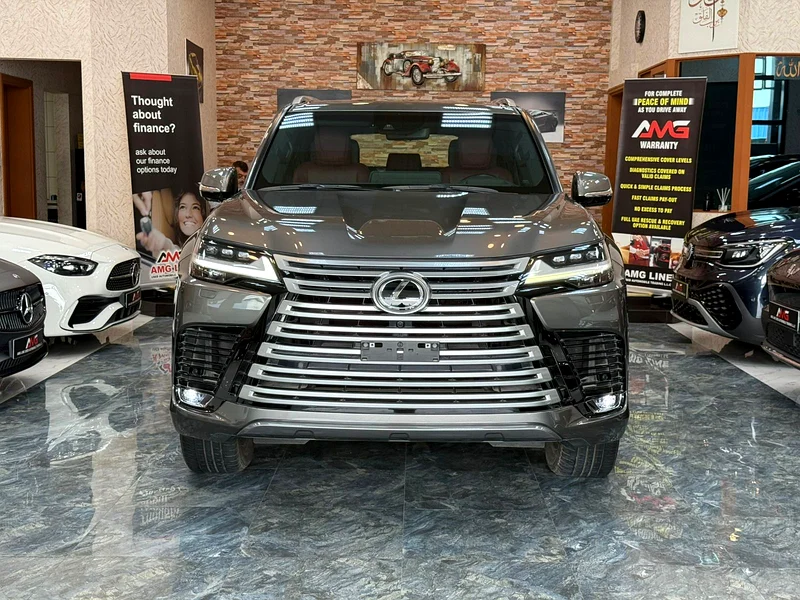 2022 Lexus LX-Series LX 600 Signature 6 Cylinder Petrol Engine Grey Red SUV