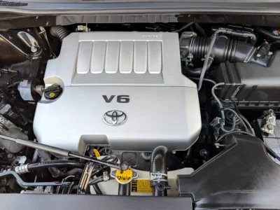 2009 Toyota Highlander Other 6 Cylinders Petrol Engine Black SUV