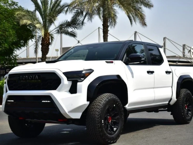 2025 Toyota Tacoma TRD PRO 2.4L HYBRID I-FORCE MAX TOP LINE White Black
