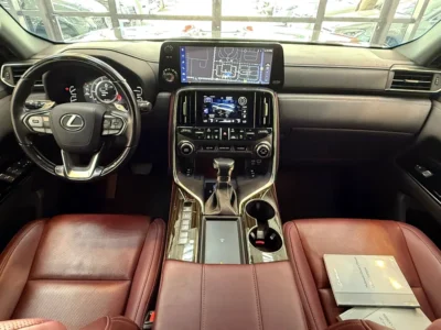 2022 Lexus LX-Series LX 600 Signature 6 Cylinder Petrol Engine Grey Red SUV