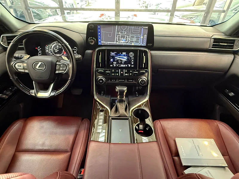 2022 Lexus LX-Series LX 600 Signature 6 Cylinder Petrol Engine Grey Red SUV