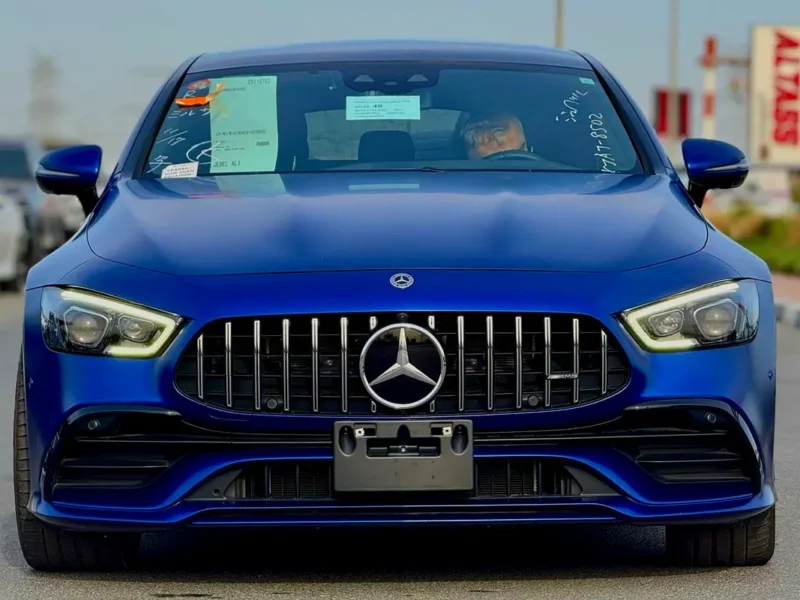 2021 Mercedes-Benz AMG GT 43 4Matic Plus 6 Cylinders Petrol Engine Blue Black Sedan