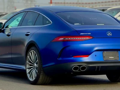 2021 Mercedes-Benz AMG GT 43 4Matic Plus 6 Cylinders Petrol Engine Blue Black Sedan