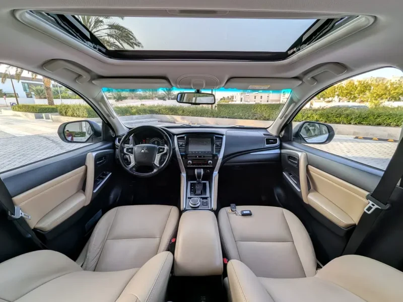 2022 Mitsubishi Montero Sport GLS 4WD Premium 6 Cylinders White Beige SUV