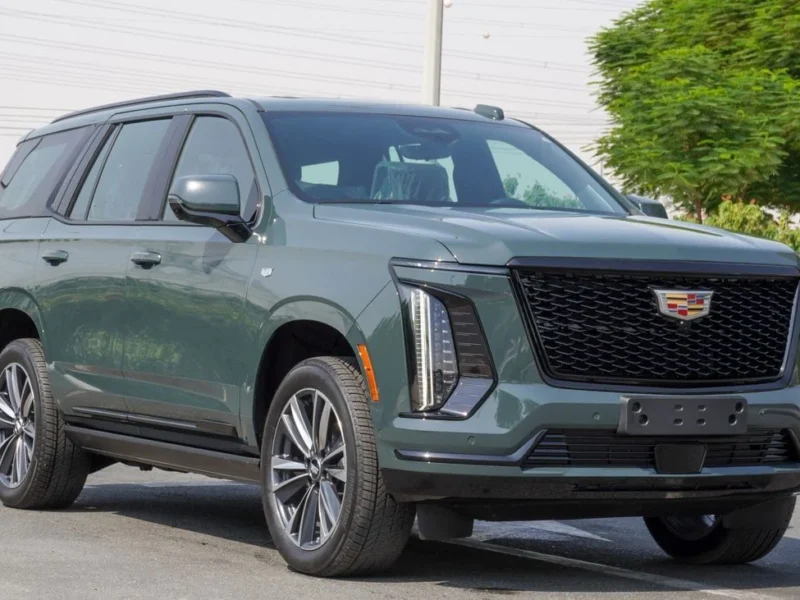 2025 Cadillac Escalade 600 8 Cylinders Petrol Engine Grey Red SUV GCC Specs