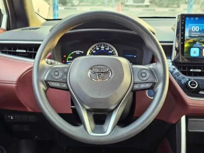 2024 Toyota Corolla Cross 1.8 L PETROL 4 Cylinder Engine Black Tan SUV