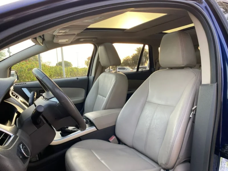 2011 Ford Edge SEL 6 Cylinder Petrol Engine Blue White SUV GCC Specs
