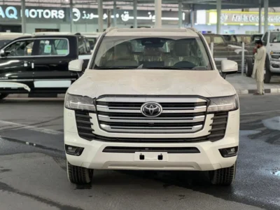 2026 Toyota Land Cruiser LC300 GXR 4.0L 6 Cylinder Petrol Engine White Beige SUV