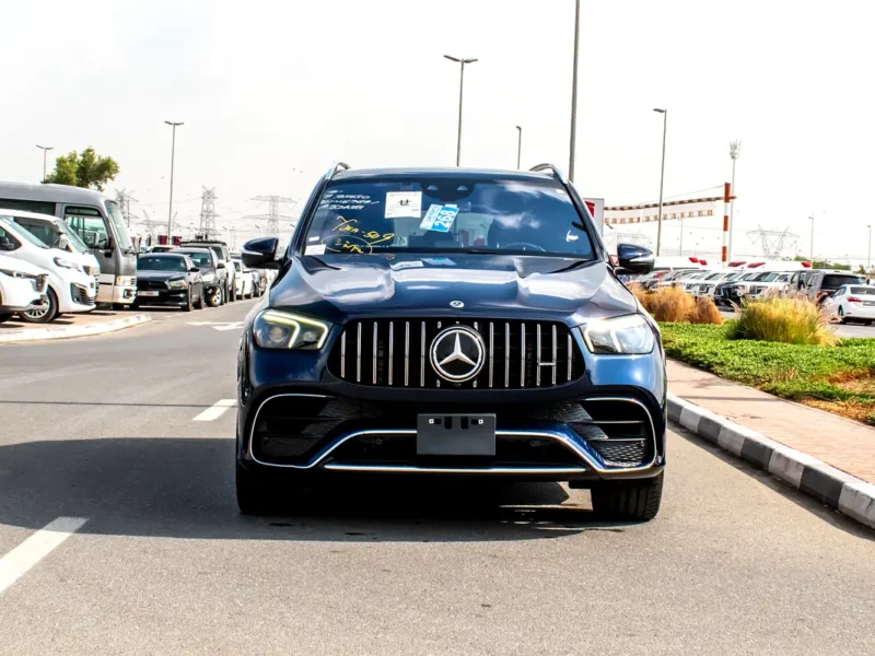 2022 Mercedes-Benz GLE-Class GLE 63 S AMG 8 Cylinder Engine Blue Brown SUV