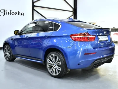 2013 BMW X6 X6M 8 Cylinder Petrol Engine Blue Red SUV GCC Specs
