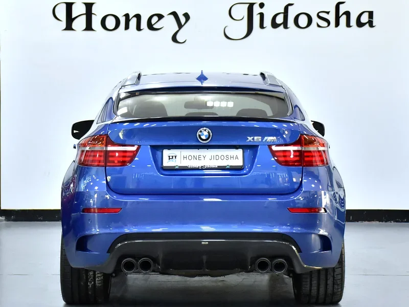 2013 BMW X6 X6M 8 Cylinder Petrol Engine Blue Red SUV GCC Specs