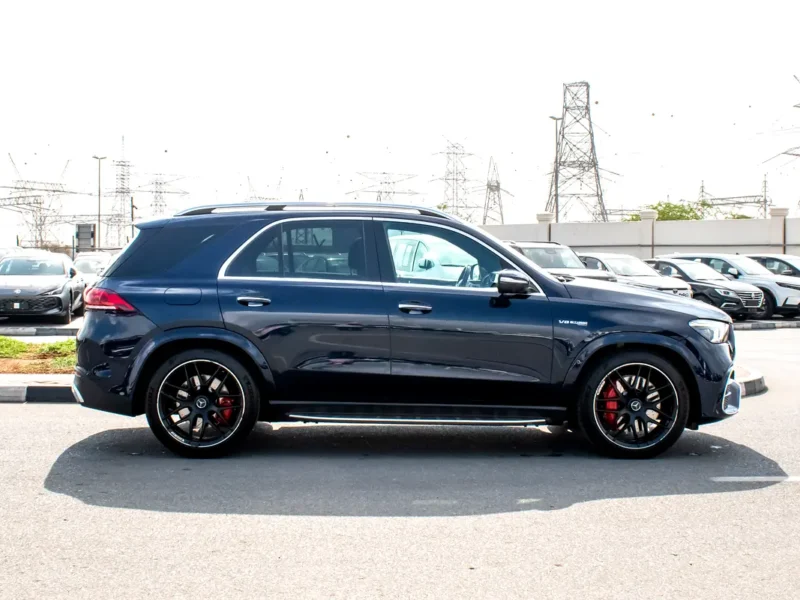 2022 Mercedes-Benz GLE-Class GLE 63 S AMG 8 Cylinder Engine Blue Brown SUV