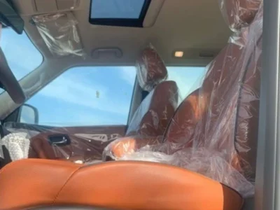 2022 Nissan Patrol LE Titanium 5.6L 8 Cylinder Petrol Engine White Tan SUV GCC