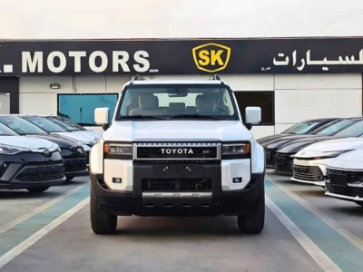 2024 Toyota Prado LC250 2.4T V4 PETROL White Beige SUV GCC Specs