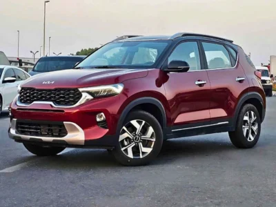 2023 Kia Sonet DUAL TONE 1.5L V4 Engine Red Beige SUV GCC Specs