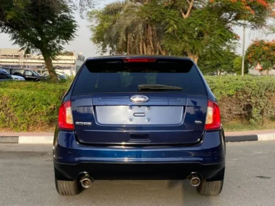 2011 Ford Edge SEL 6 Cylinder Petrol Engine Blue White SUV GCC Specs