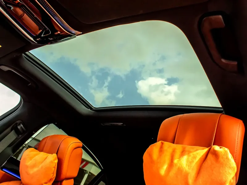 2021 Mercedes-Benz S-Class S 500 L 4Matic 6 Cylinder Engine White Orange Sedan