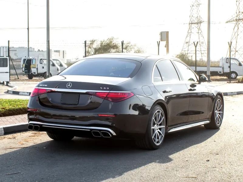 2024 Mercedes-Benz S-Class S 63 AMG 8 Cylinder Petrol Engine Grey Black Sedan