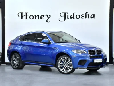 2013 BMW X6 X6M 8 Cylinder Petrol Engine Blue Red SUV GCC Specs