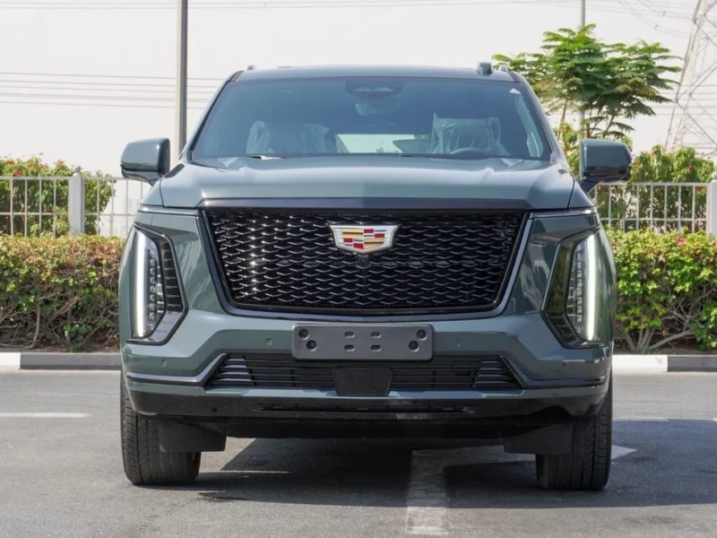 2025 Cadillac Escalade 600 8 Cylinders Petrol Engine Grey Red SUV GCC Specs