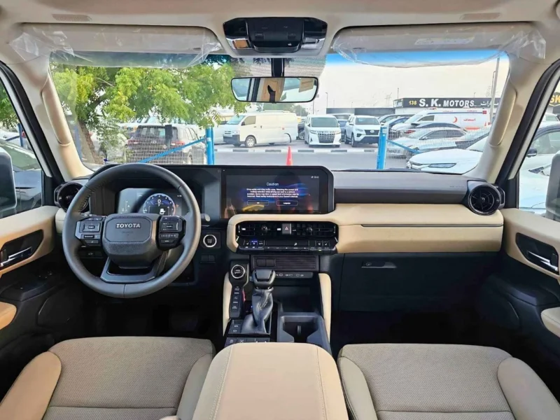 2024 Toyota Prado LC250 2.4T V4 PETROL White Beige SUV GCC Specs