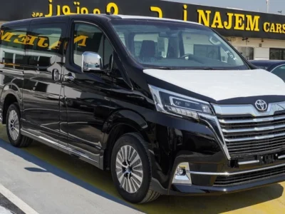 2025 Toyota Granvia 3.5 Liter V6 Cylinder Petrol Engine Black Van GCC Specs