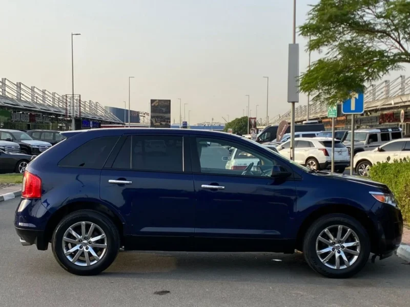 2011 Ford Edge SEL 6 Cylinder Petrol Engine Blue White SUV GCC Specs