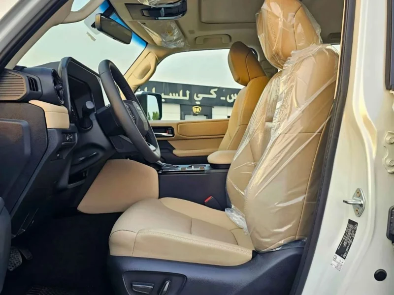 2024 Toyota Prado LC250 2.4T V4 PETROL White Beige SUV GCC Specs