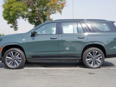 2025 Cadillac Escalade 600 8 Cylinders Petrol Engine Grey Red SUV GCC Specs