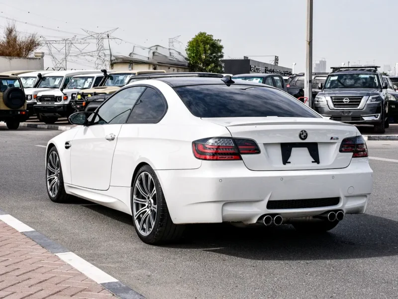2012 BMW M3 E92 8 Cylinder Petrol Engine White Black Coupe Automatic