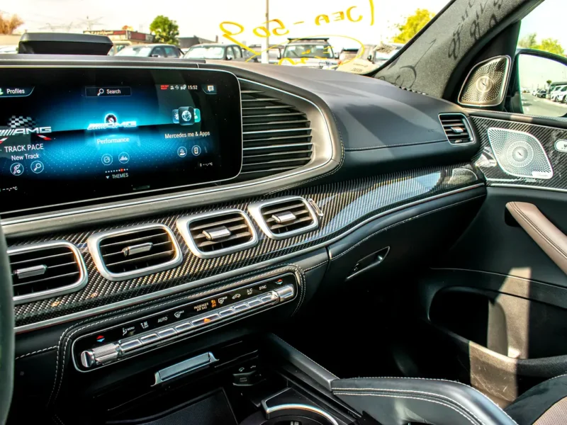 2022 Mercedes-Benz GLE-Class GLE 63 S AMG 8 Cylinder Engine Blue Brown SUV