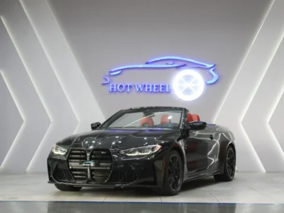 2022 BMW M4 Competition 3.0L Twin-Turbo V6 Black Red Convertible