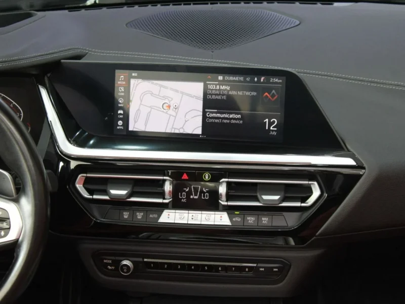 2022 BMW Z4 Sdrive 30i 2.0-liter turbocharged V4 Black Red Convertible GCC