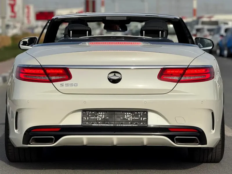 2017 Mercedes-Benz S-Class S 550 4Matic Coupe 8 Cylinders White Black Coupe