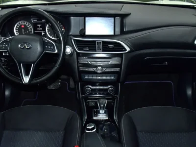 2018 Infiniti Q30 Comfort 4 Cylinder Petrol Engine White Black Hatchback GCC