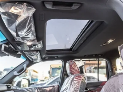 2022 Lexus LX 600 Signature 3.5L 6 Cylinder Petrol Engine White Black SUV GCC