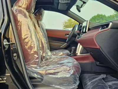 2024 Toyota Corolla Cross 1.8 L PETROL 4 Cylinder Engine Black Tan SUV