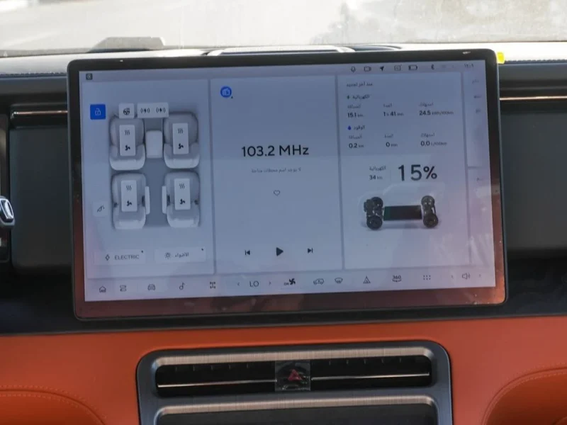 2024 ROX 01 Hybrid 4 Cylinders Engine Black Orange SUV GCC Specs