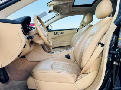 2006 Mercedes-Benz CLS-Class CLS 350 6 Cylinder Engine Black Beige Sedan